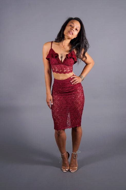 SUBJECT (2-piece skirt set)