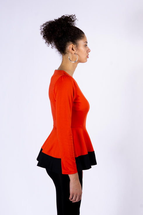 LOCAL (peplum blouse)